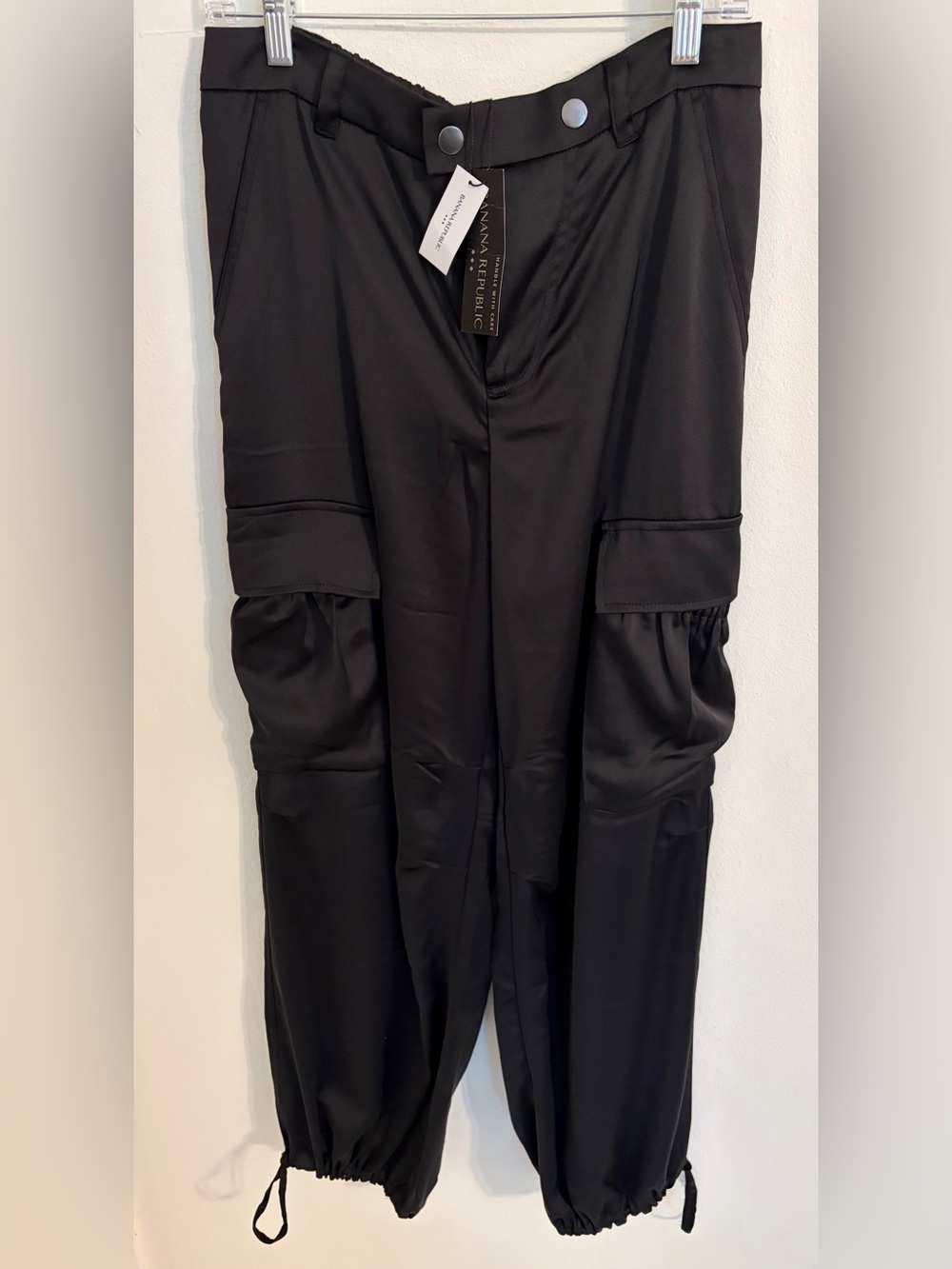 Banana Republic Black Utility Jogger Pants